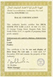HALAL CERTIFICATE 26